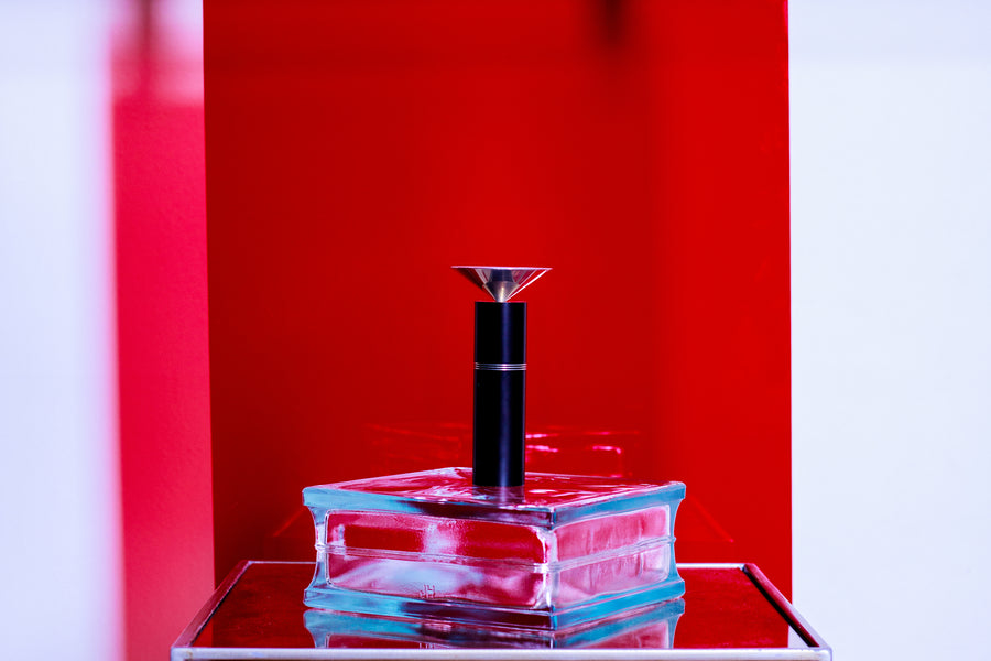 Royal Copenhagen column candlestick