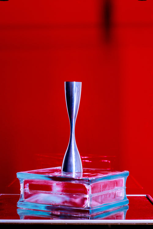 Nambé Studio candlestick, 6030