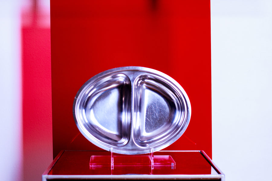 Gense divided oval dish